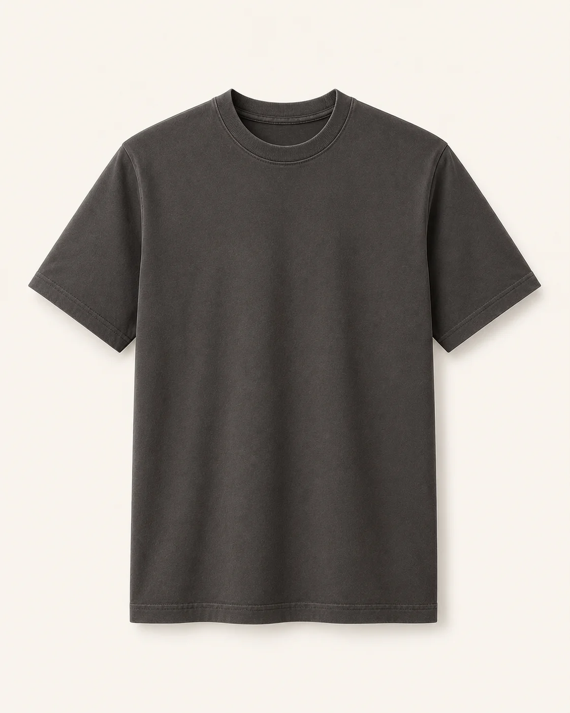 Plain Crew Neck T-Shirt